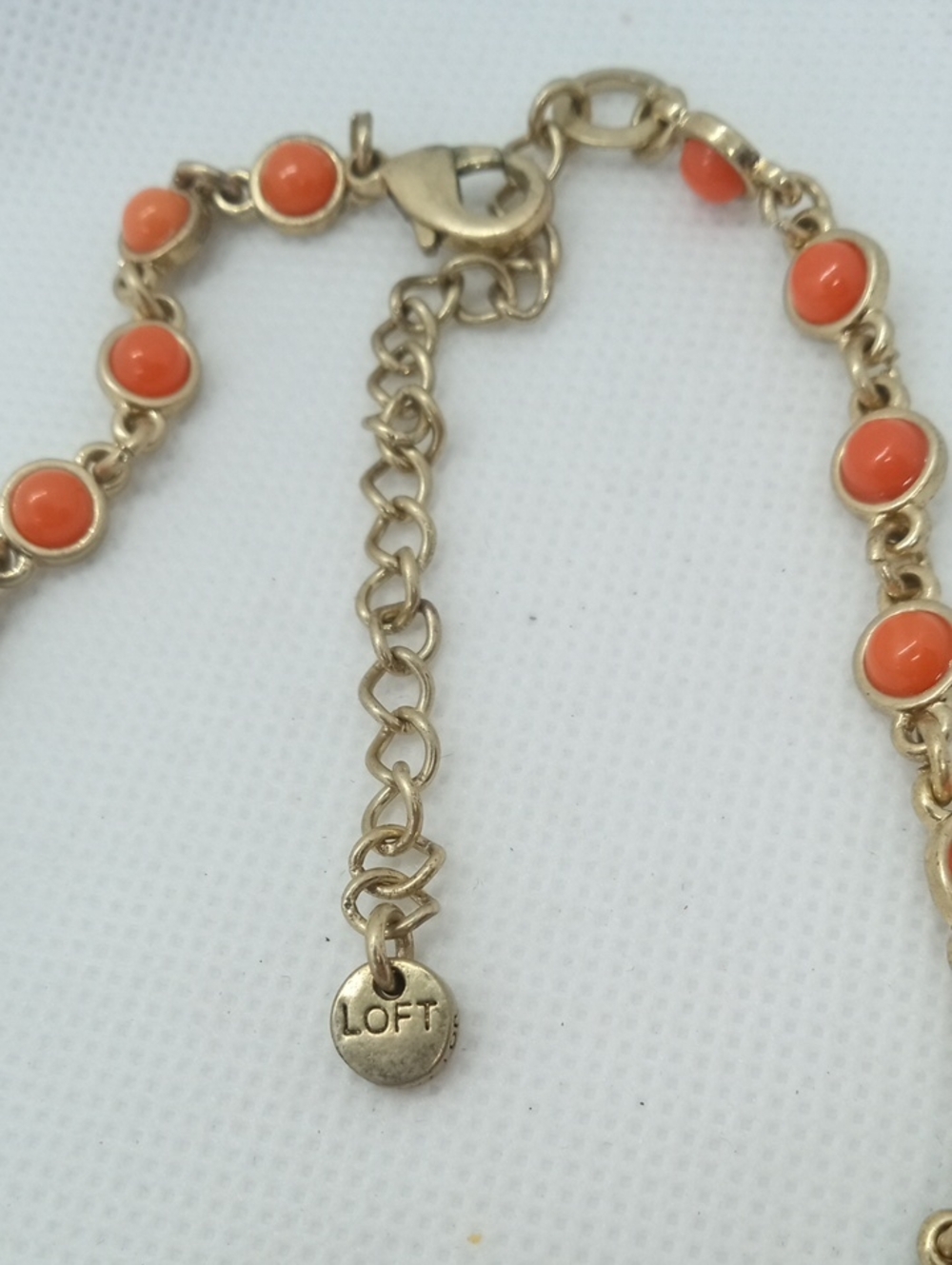 LOFT SMALL CABACHON NECKLACE - Picture 8 of 9
